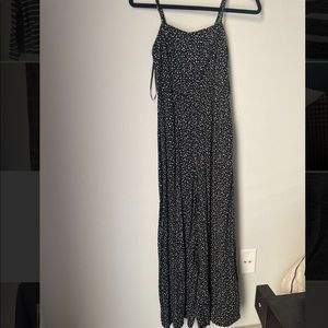 Forever 21 Black Polkadot Jumpsuit